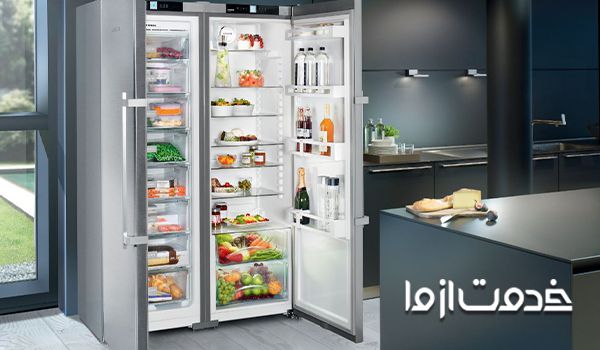 راه اندازی یخچال ساید پس از جابجایی